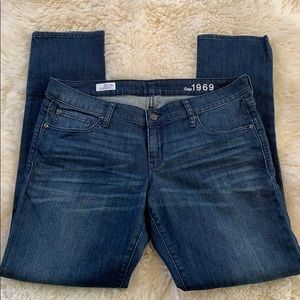 Gap Dark Rinse Always Skinny Jeans